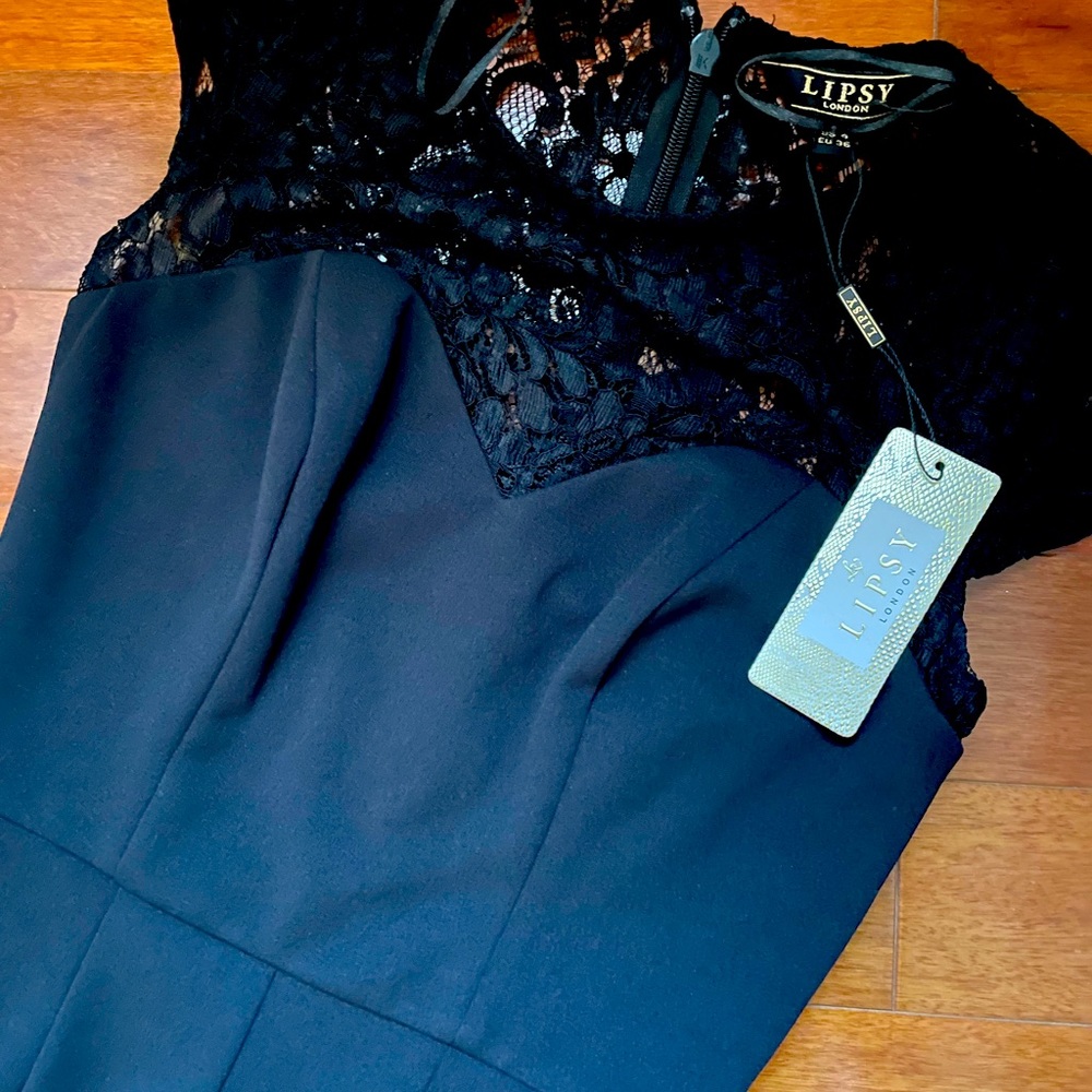 Black lace jumpsuit
